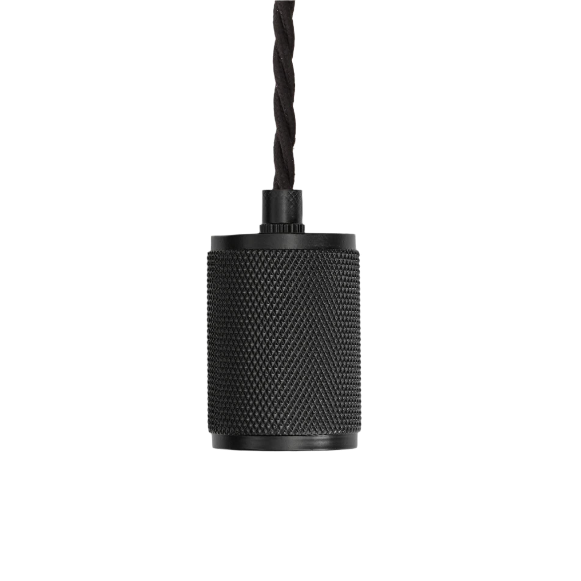 Knurled Edison Pendant Light - 1 Wire