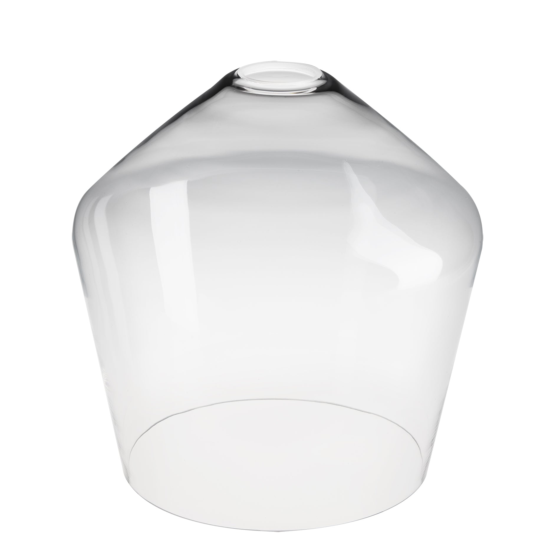 Noho Glass Schoolhouse Pendant Light - 10 Inch