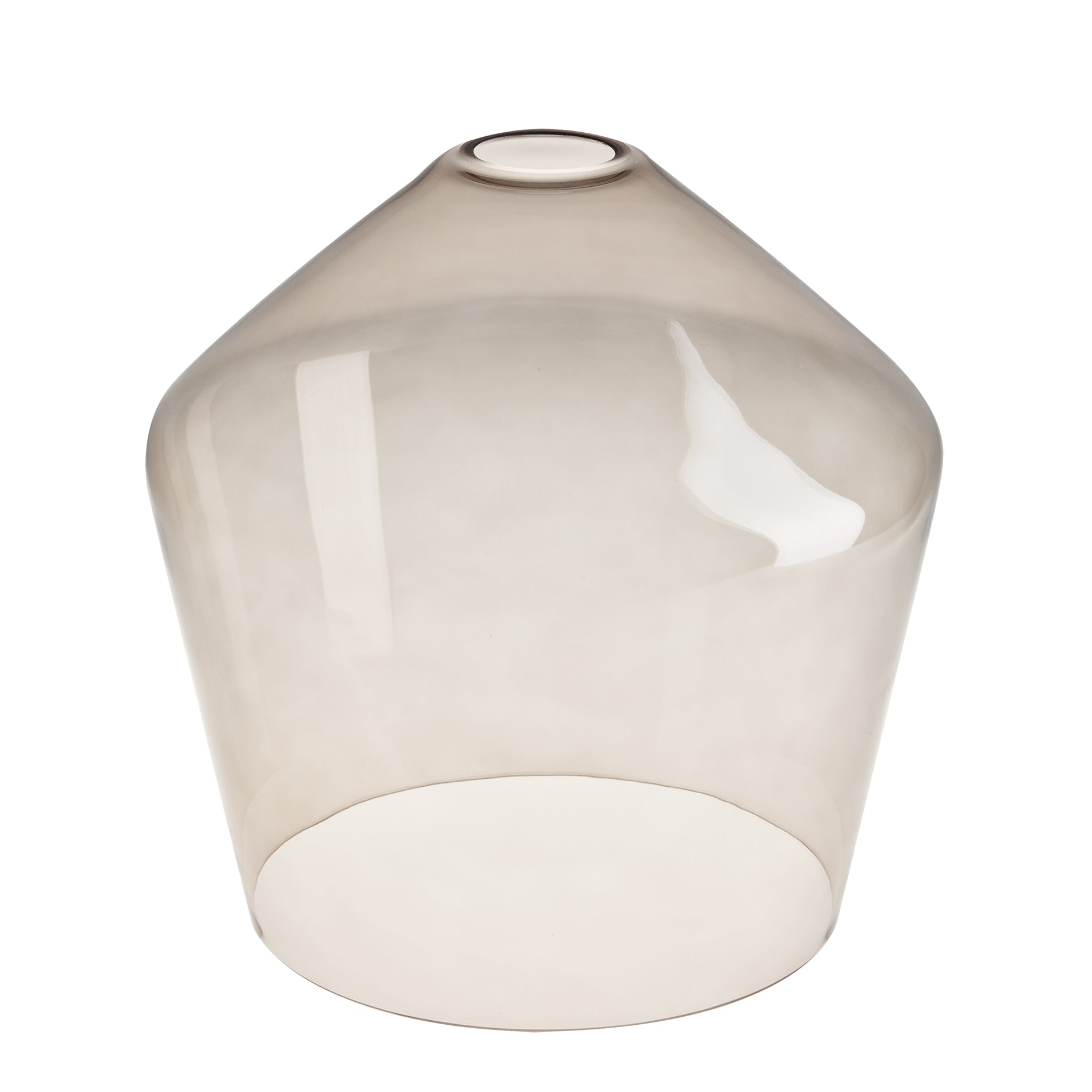 Albany Glass Schoolhouse Pendant Light - 10 Inch - Chain Holder