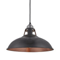 Old Factory Slotted Pendant - 15 Inch