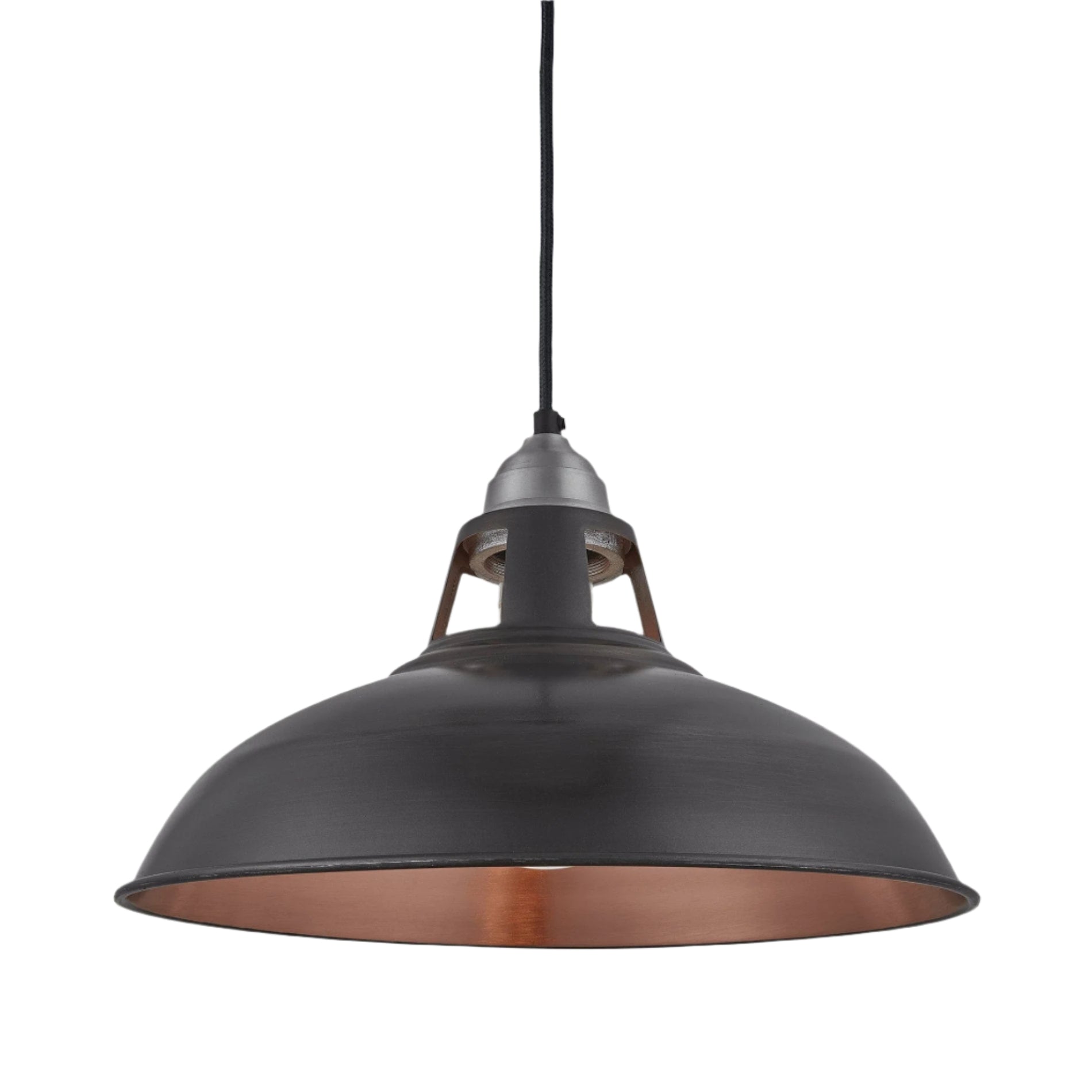Old Factory Slotted Pendant - 15 Inch