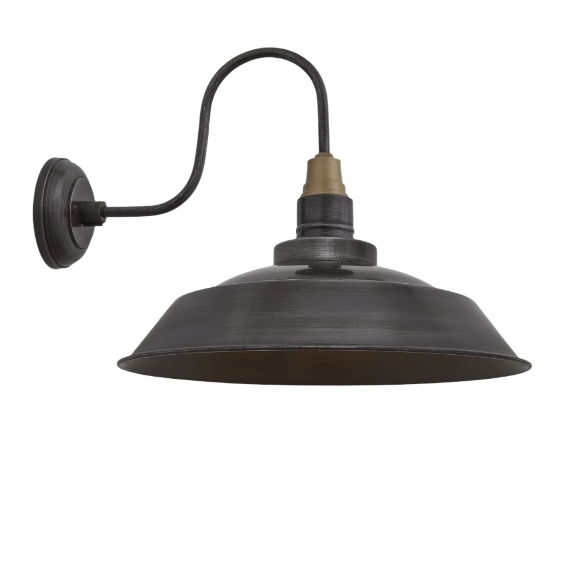 Swan Neck Step Wall Light - 16 Inch