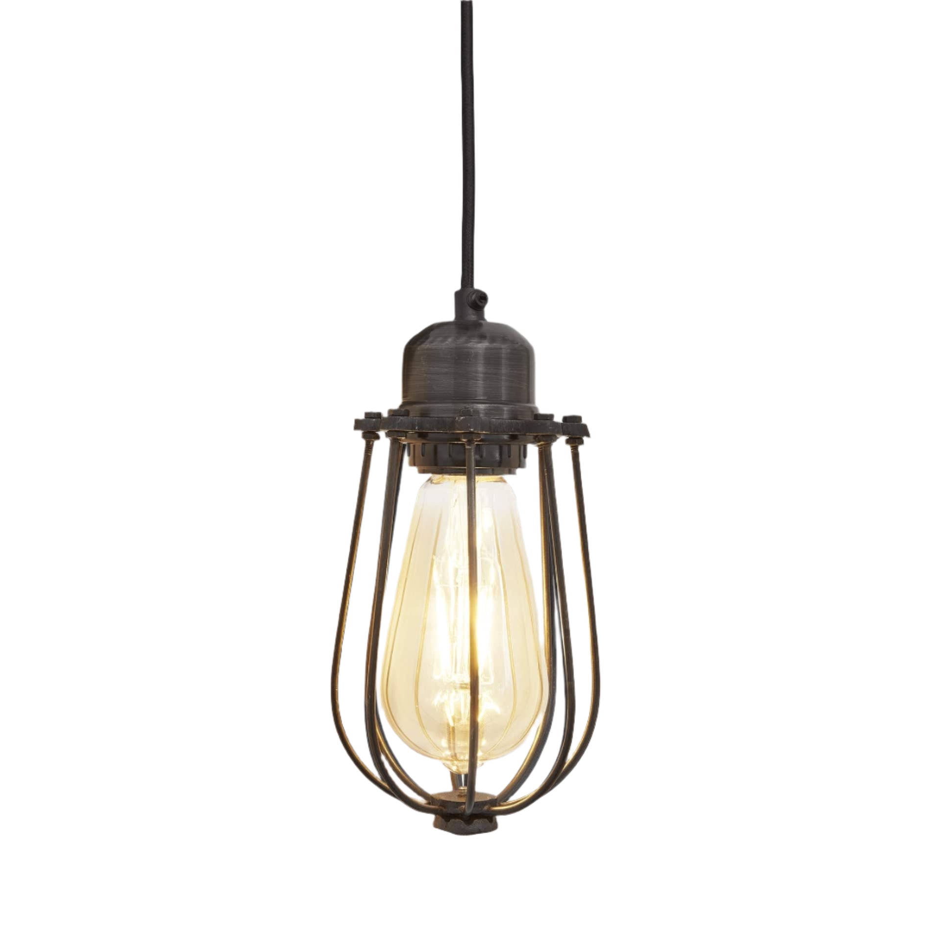 Orlando Wire Cage Pendant - 4 Inch