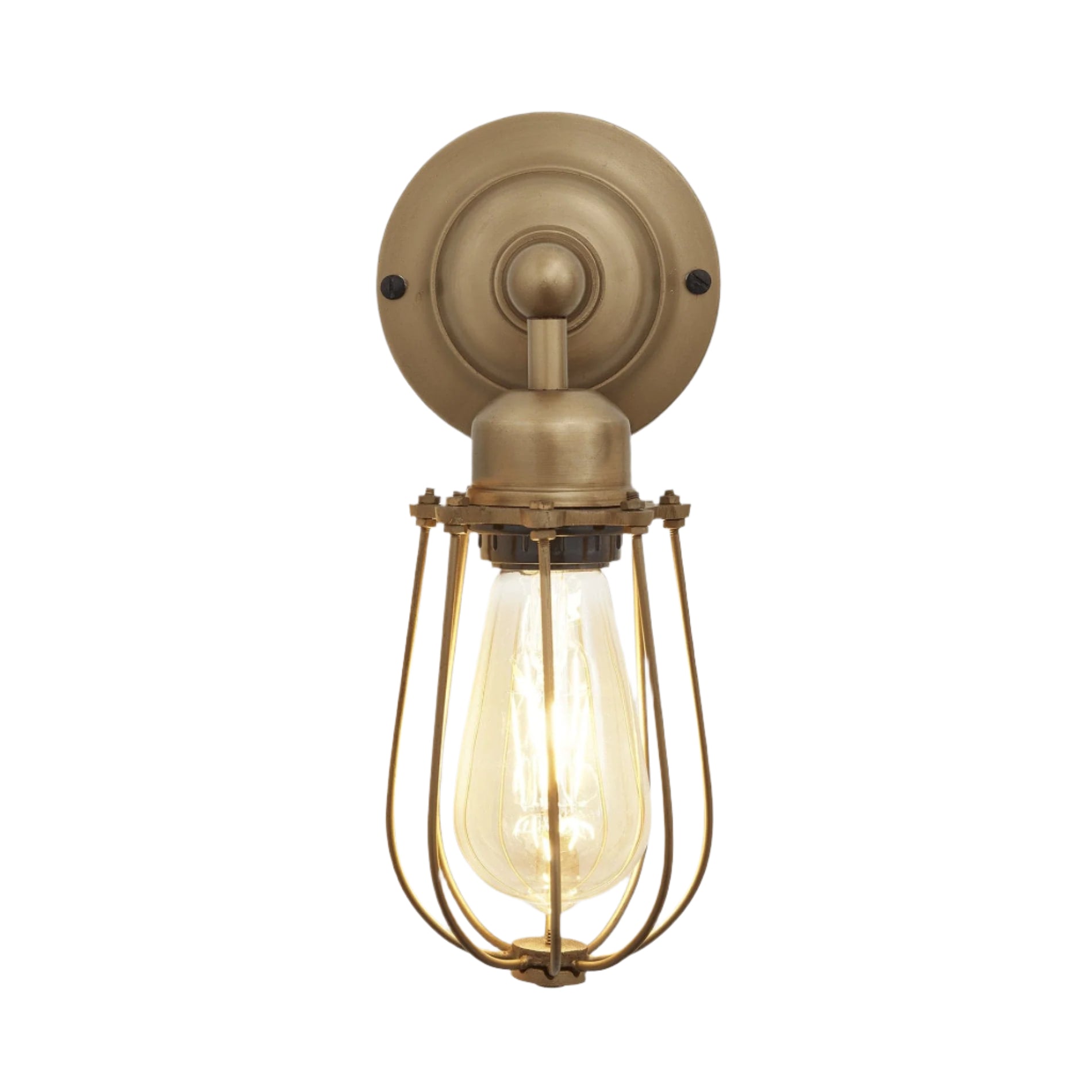 Orlando Wire Cage Wall Light - 4 Inch