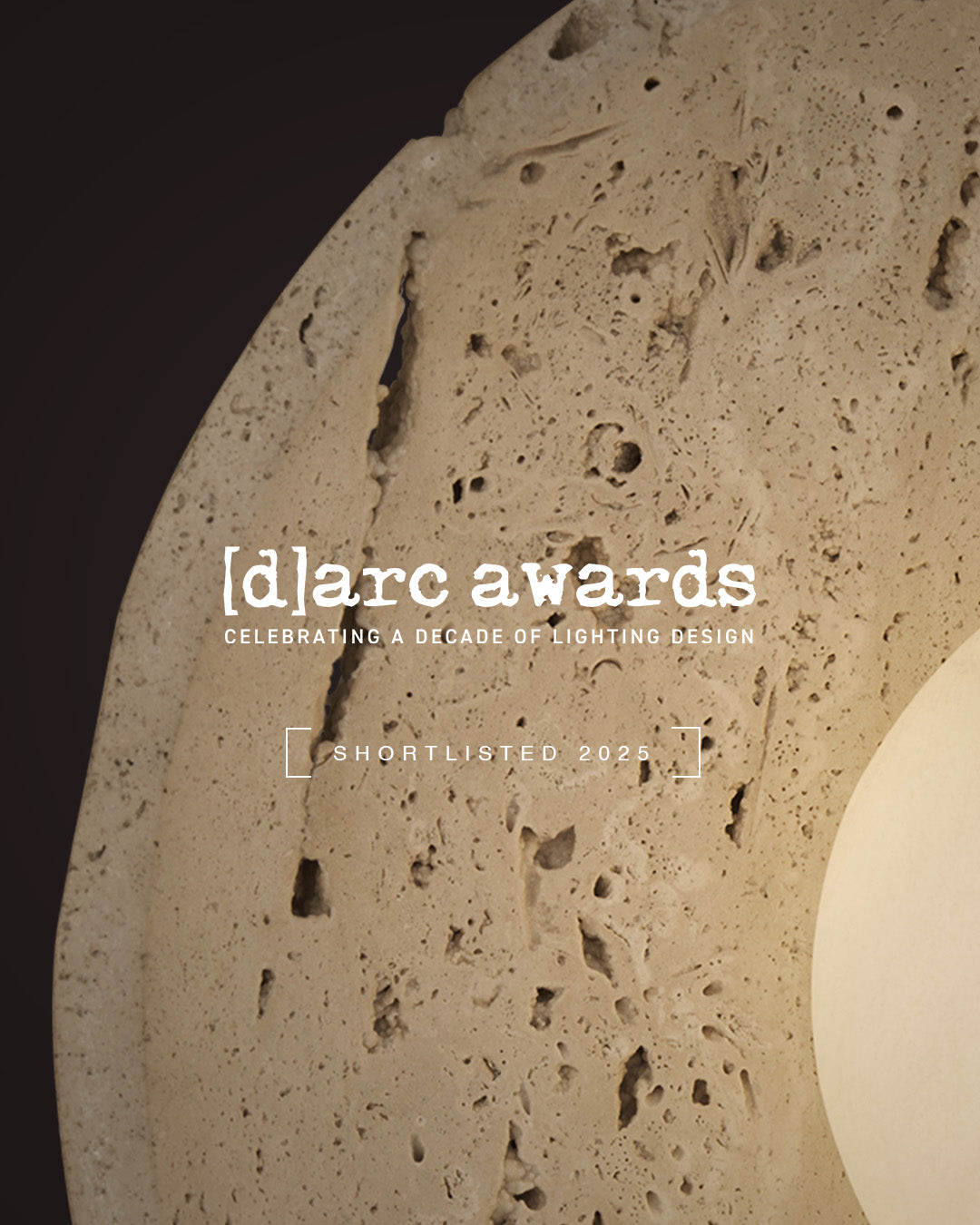 Travertine & Alabaster Stone Diffuser Wall Light - 10 inch - Natural