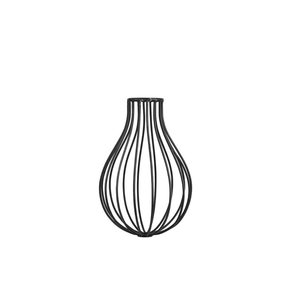 Brooklyn Balloon Cage 5 Wire Cluster Lights - 6 inch - Pewter