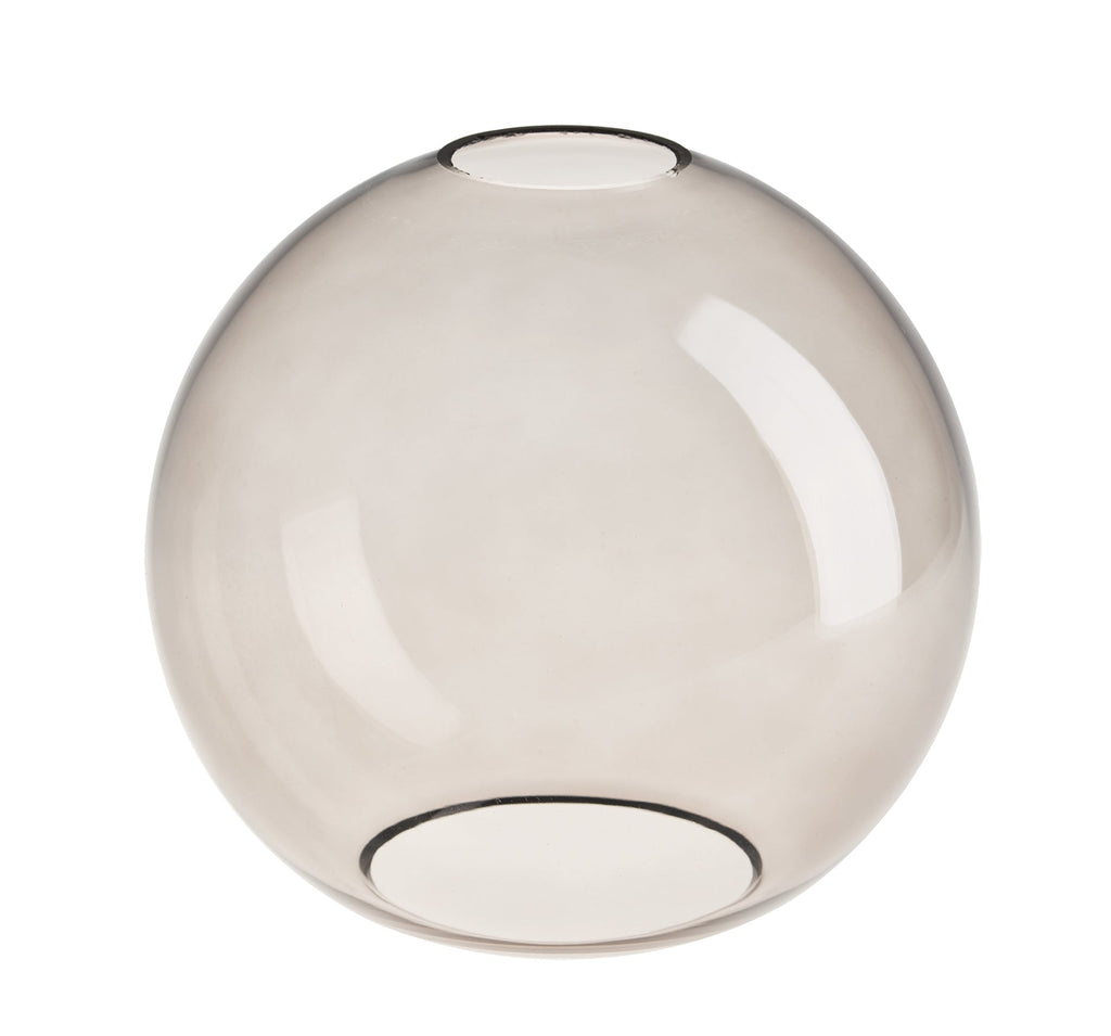 Noho Glass Globe Swan Neck Wall Light - 7 Inch