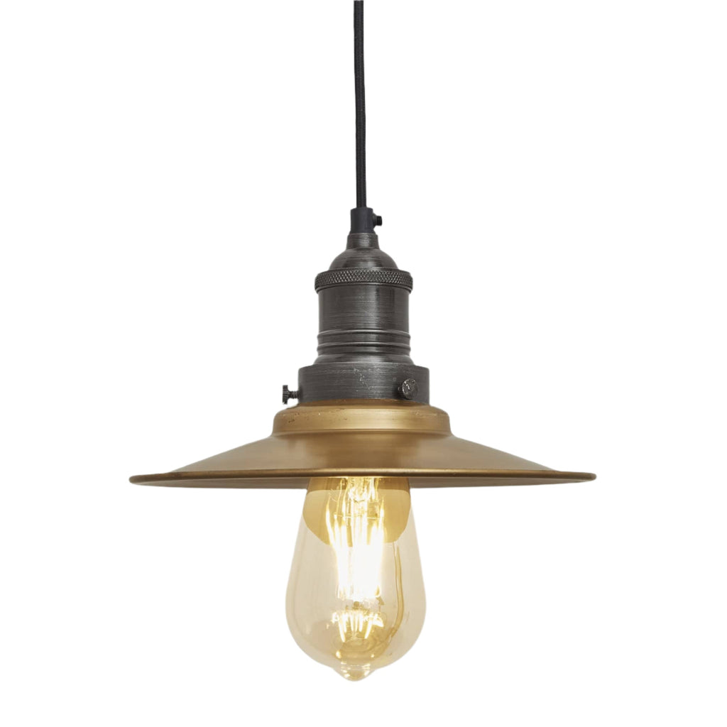 Brooklyn Flat Pendant Light - 8 Inch