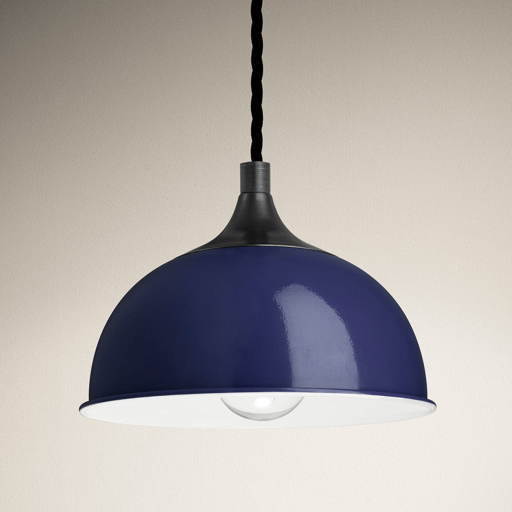 Chelsea Colourful Dome Pendant - 8 Inch