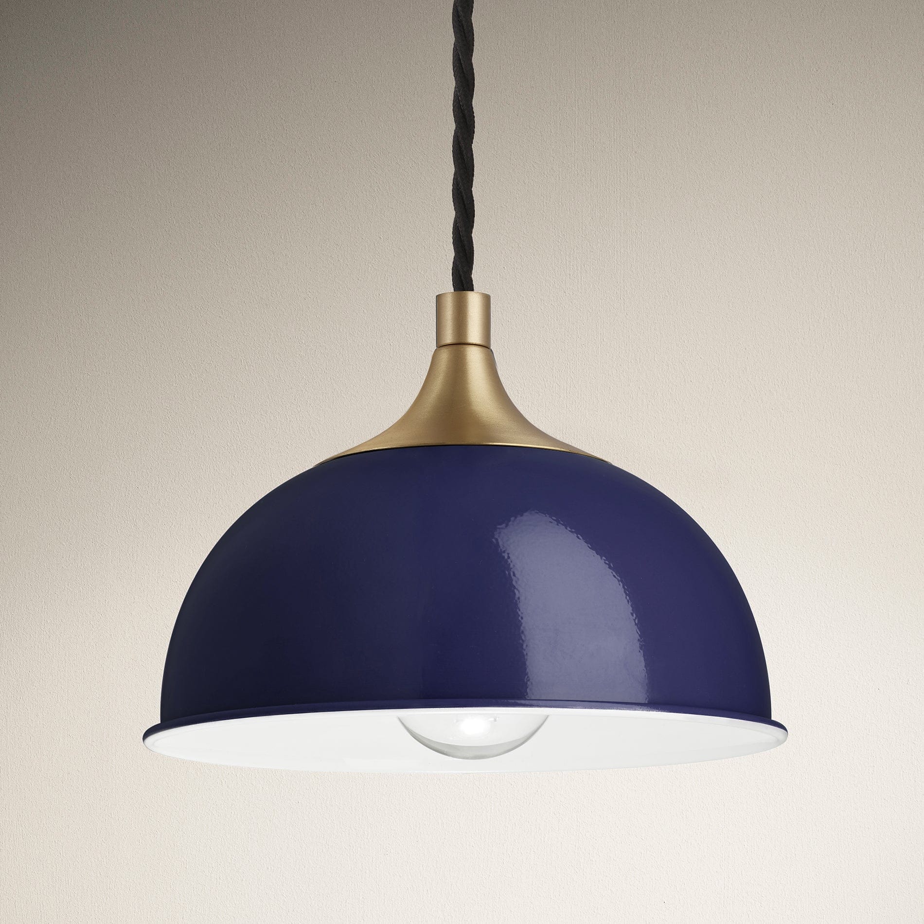 Chelsea Colourful Dome Pendant - 8 Inch