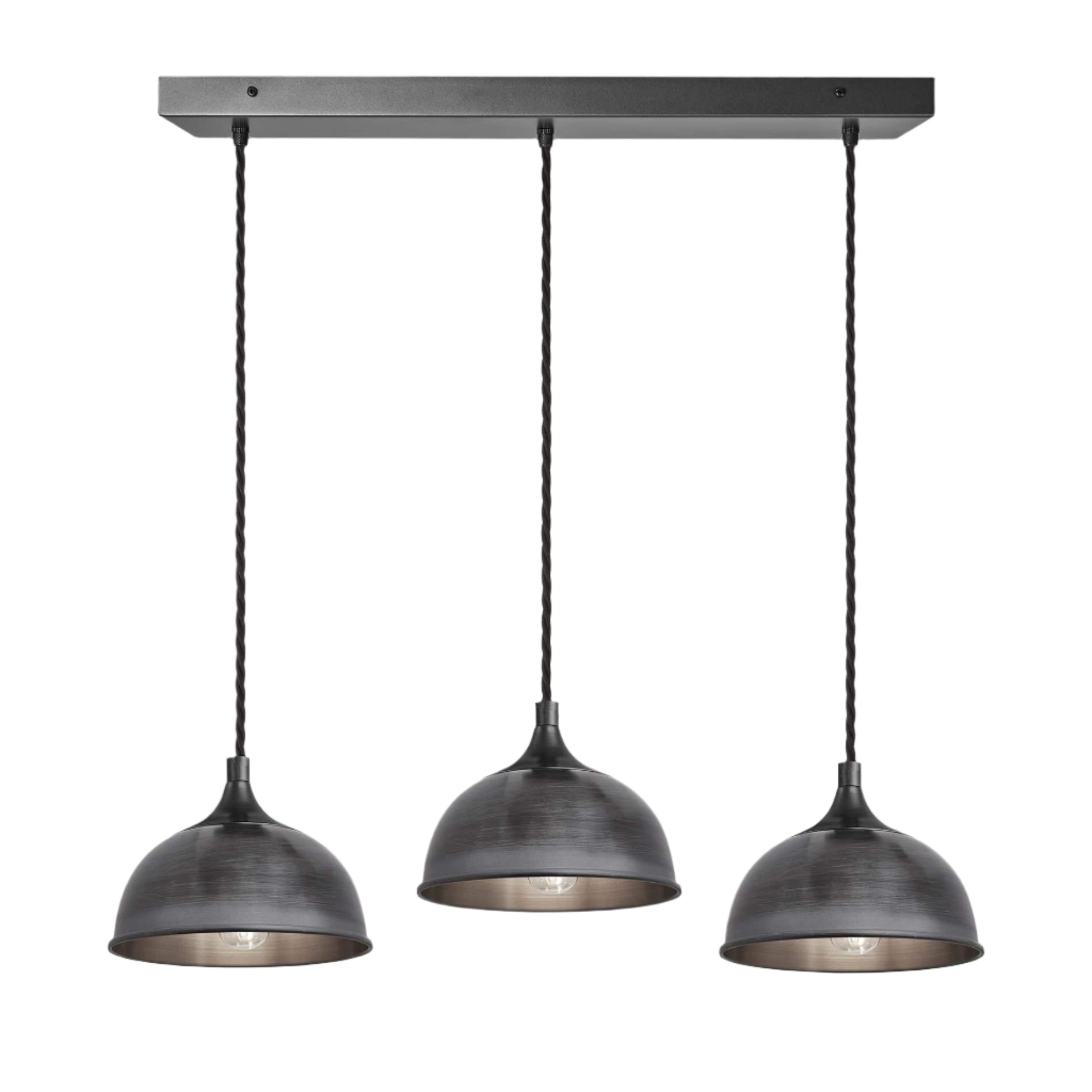 Chelsea Dome 3 Wire Cluster Lights - 8 inch