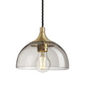 Chelsea Glass Dome Pendant - 8 Inch