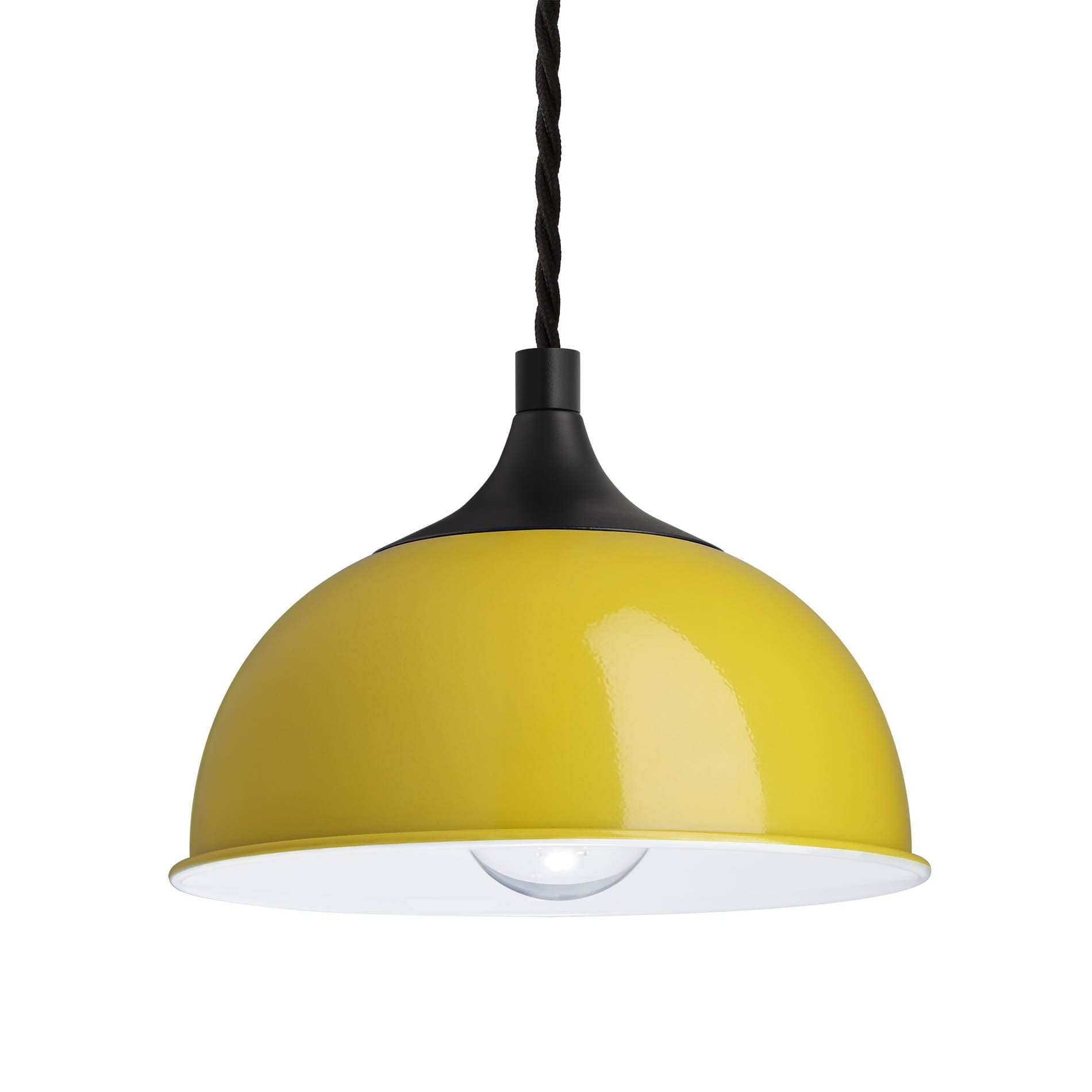 Chelsea Colourful Dome Pendant - 8 Inch