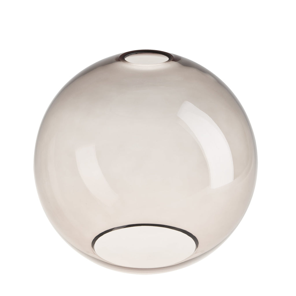 Albany Glass Globe Pendant Light - 9 Inch - Chain Holder