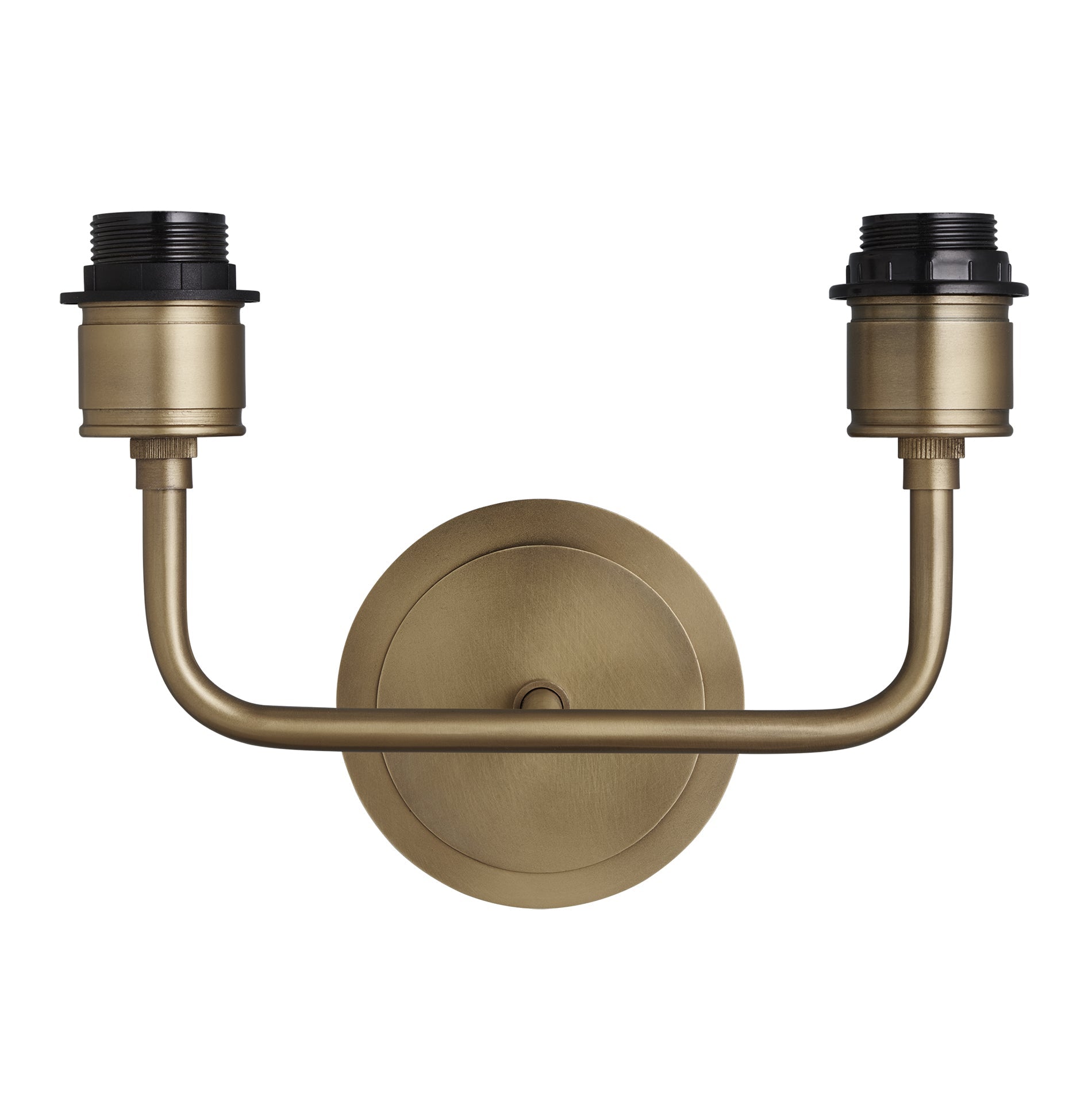 Albany Double Wall Light - Natural Cotton Shades