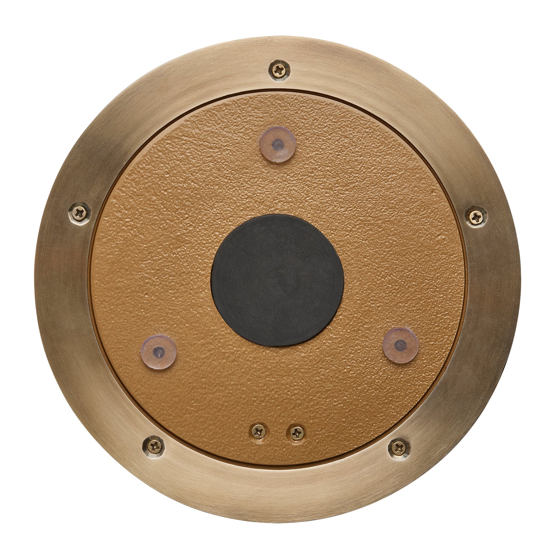 Bulkhead Outdoor & Bathroom Round Wall Light - Ribbed Glass