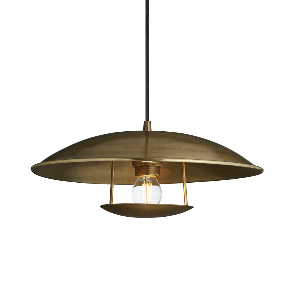 Boston Round Pendant Light- 13 Inch