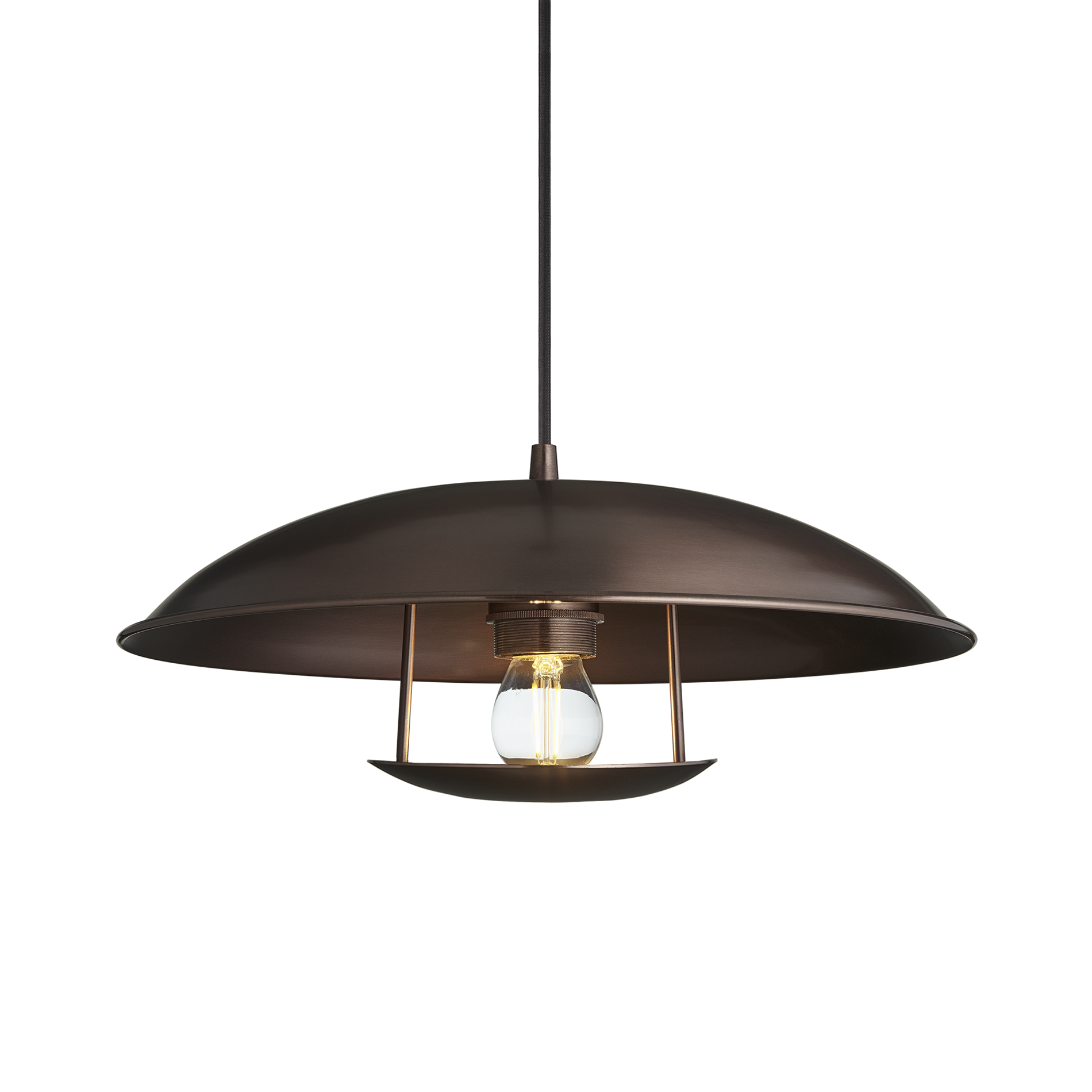 Boston Round Pendant Light- 13 Inch