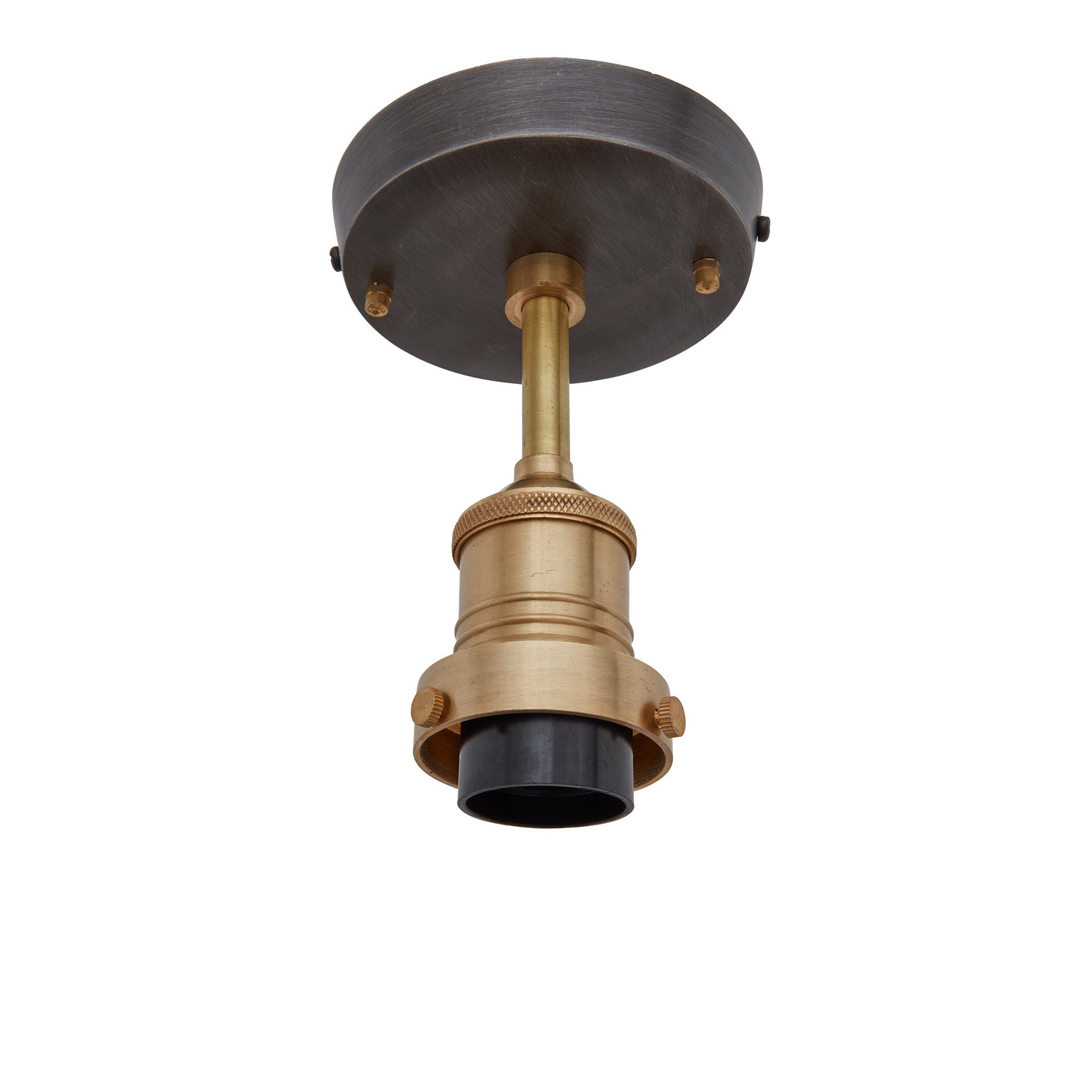 Brooklyn Glass Schoolhouse Flush Mount - 10 Inch