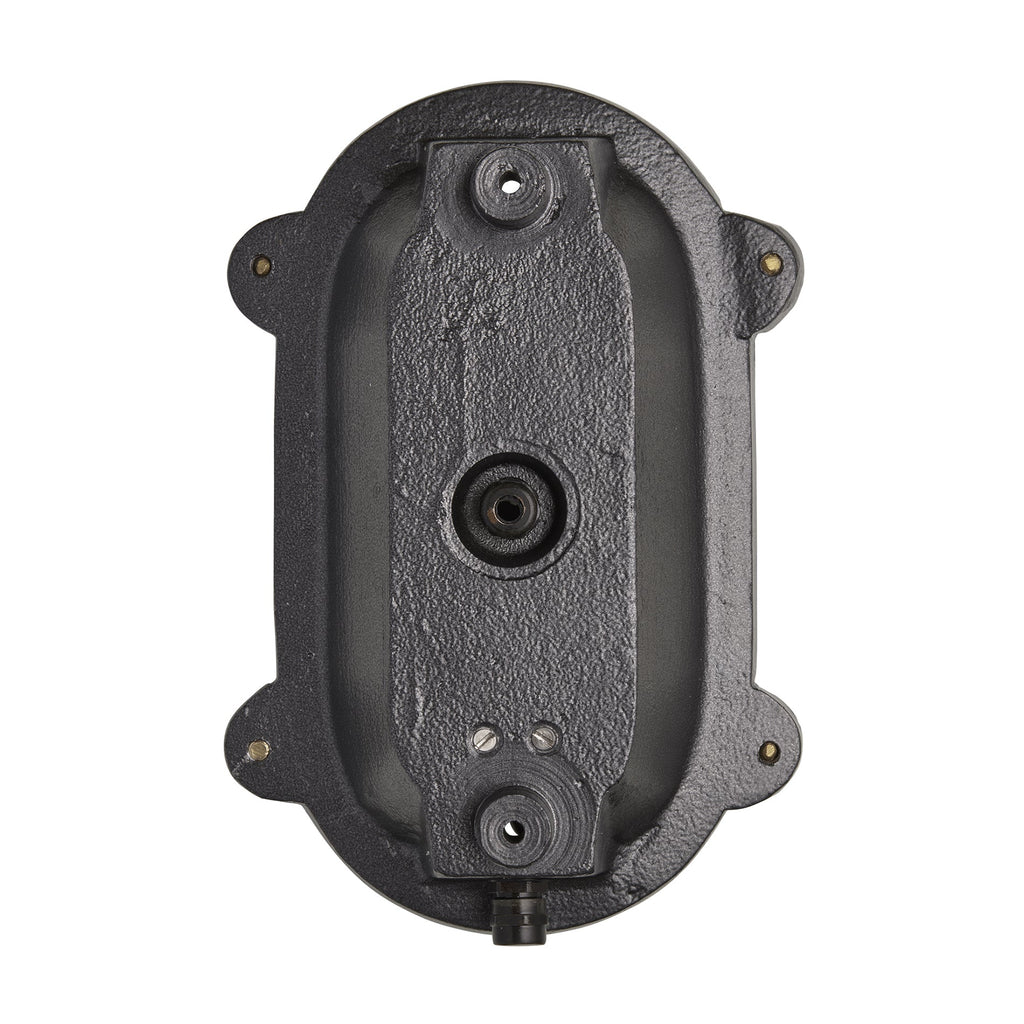 Bulkhead Outdoor & Bathroom Oval Wall Light - 6 Inch