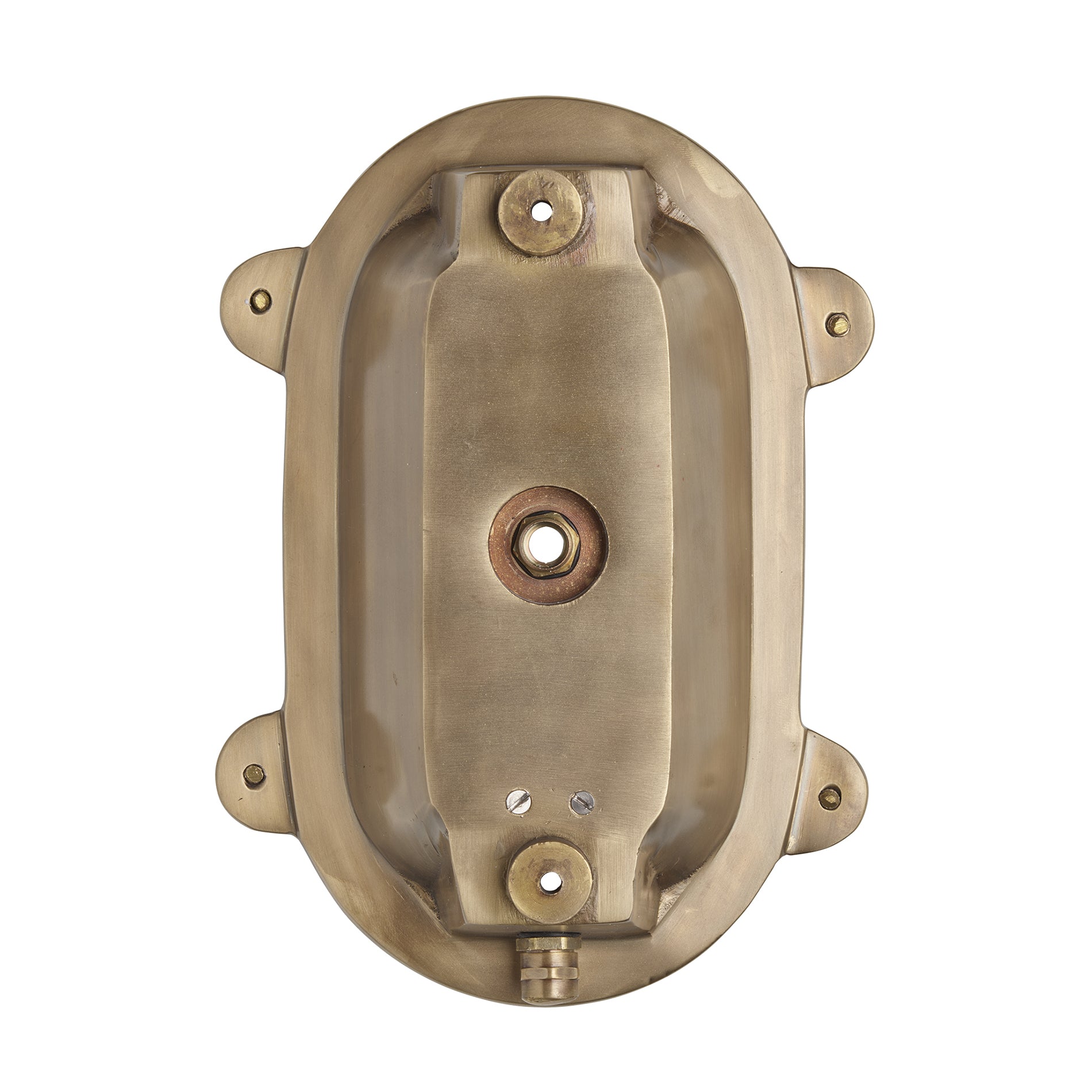 Bulkhead Outdoor & Bathroom Oval Wall Light - 6 Inch