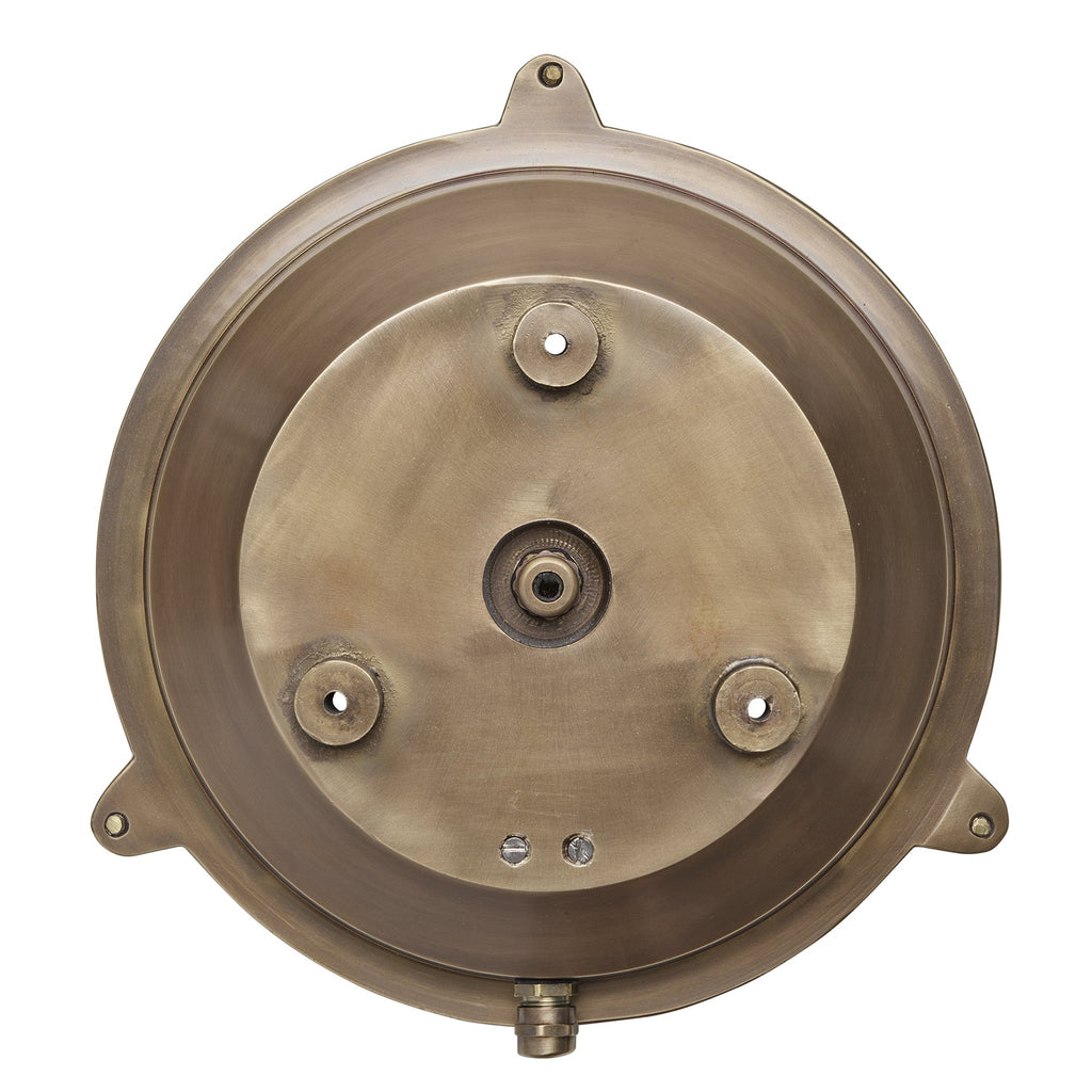 Bulkhead Outdoor & Bathroom Round Wall Light - 8 Inch