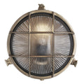 Bulkhead Outdoor & Bathroom Round Wall Light - 8 Inch