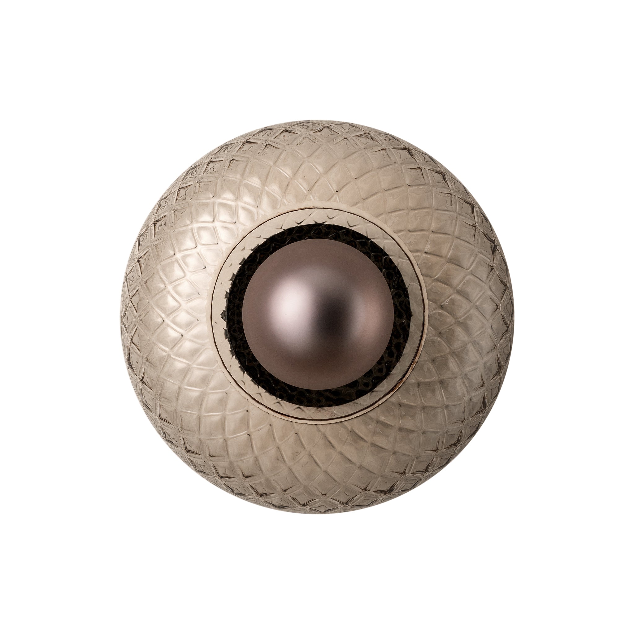 Chelsea Glass Round Diffuser Wall Light  - Mocha