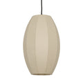Chepstow Drop Paper Pendant Light - Ivory