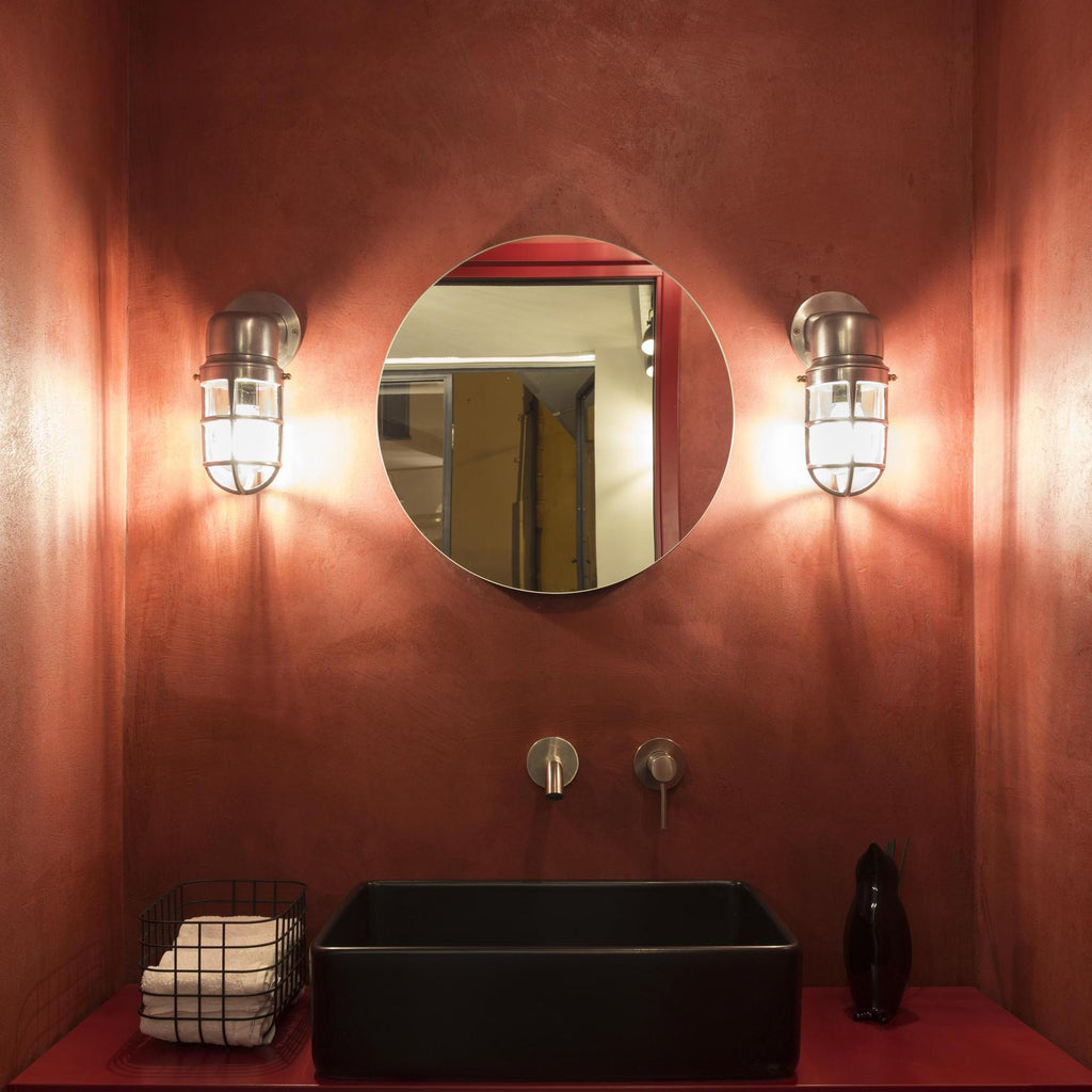 Bulkhead Outdoor & Bathroom Sconce Wall Light - 12 Inch