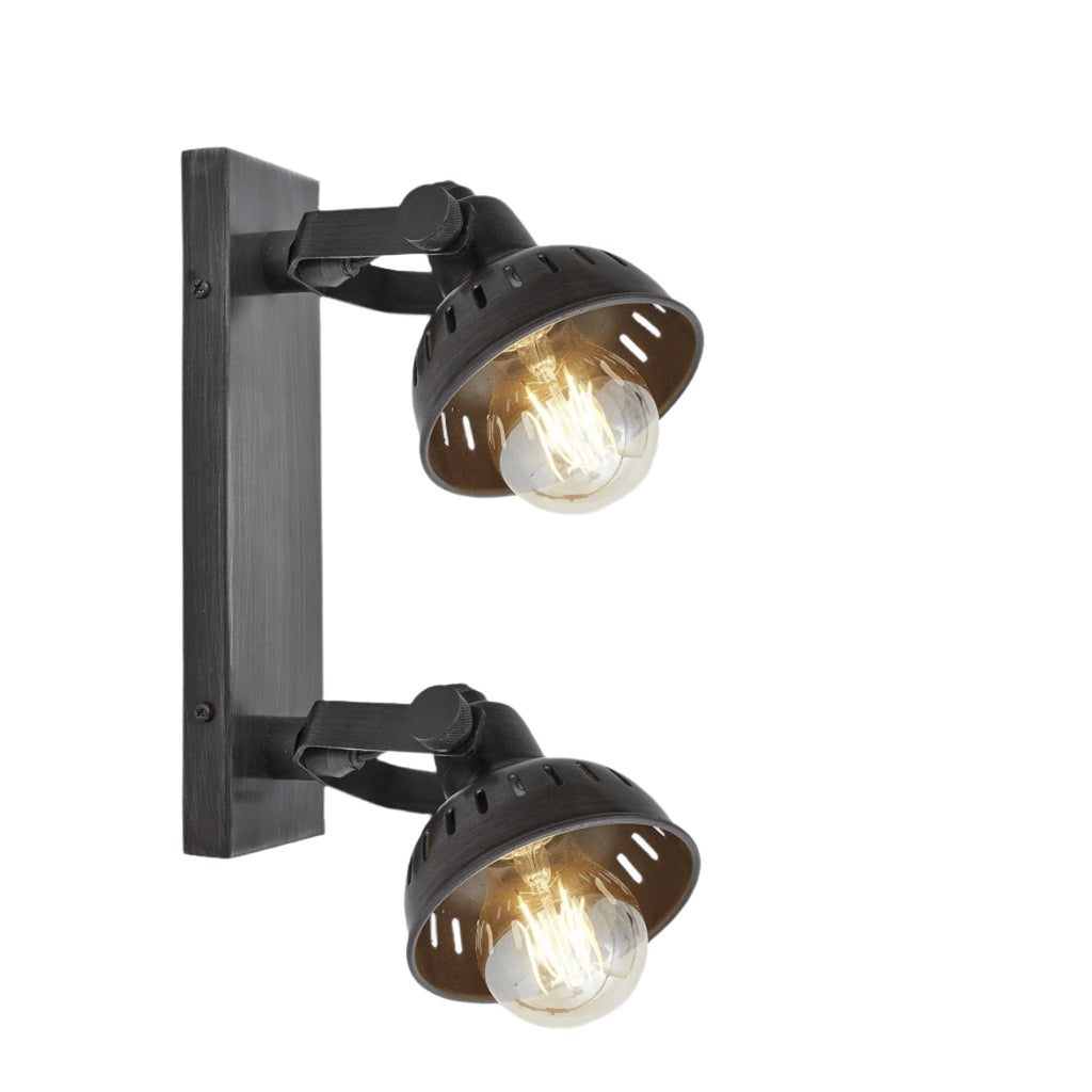 Swivel Spotlight Wall Light - Double