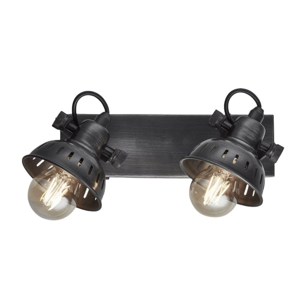 Swivel Spotlight Wall Light - Double