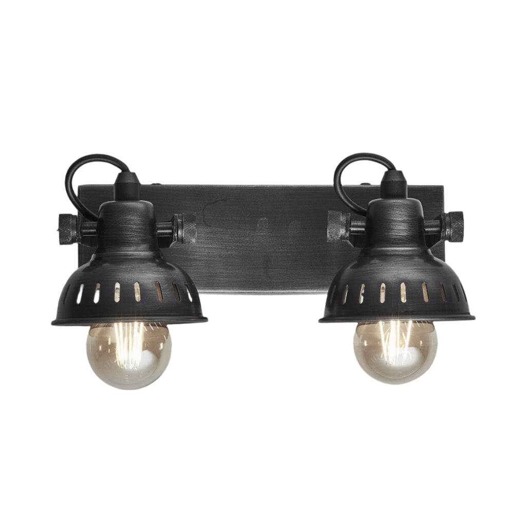 Swivel Spotlight Wall Light - Double