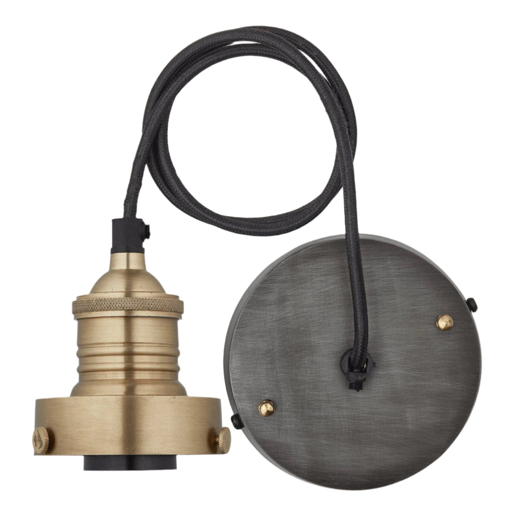 Brooklyn Glass Cone Pendant Light - 7 Inch