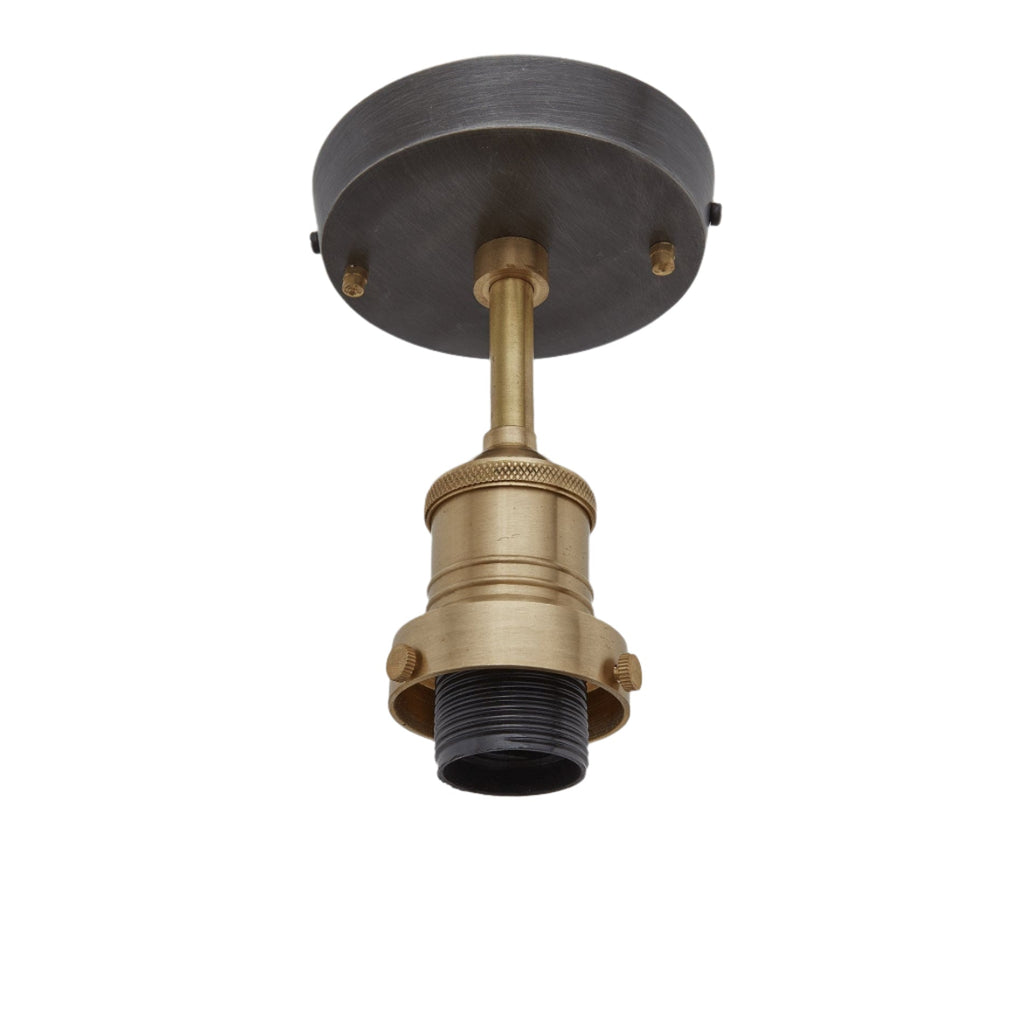 Brooklyn Glass Dome Flush Mount - 8 Inch - Clear