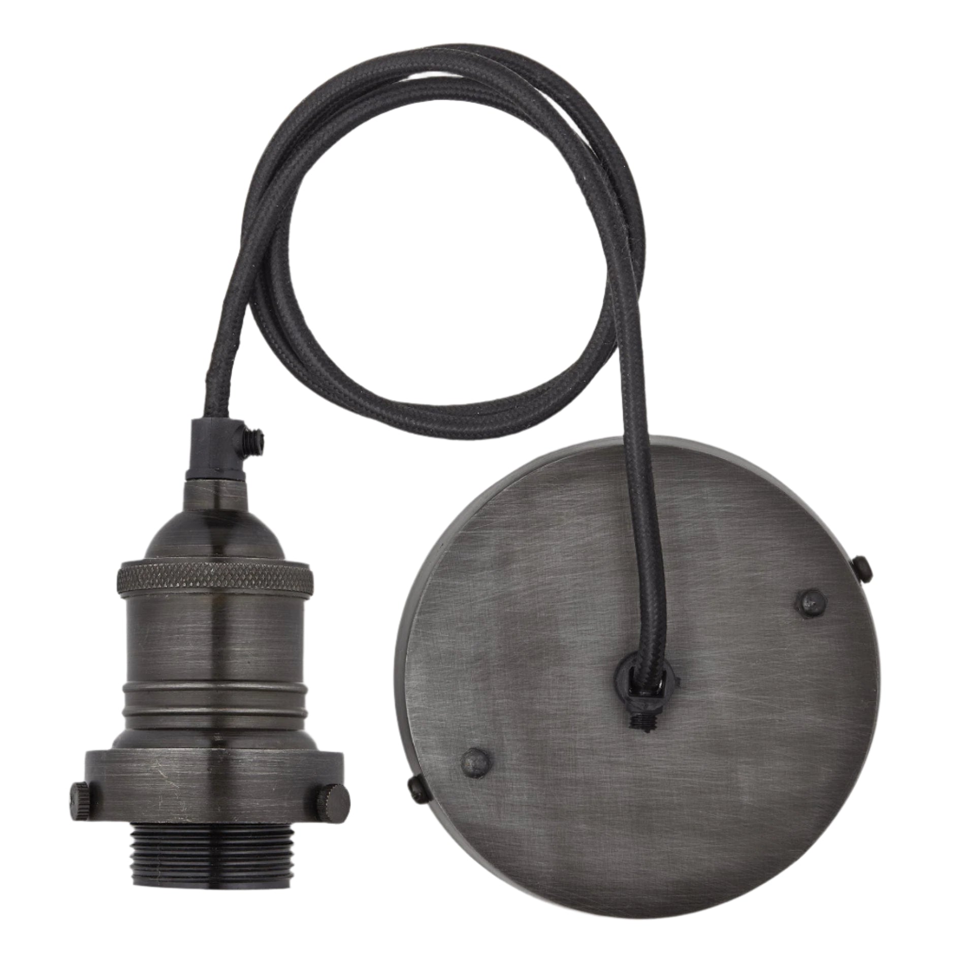 Brooklyn Giant Hat Pendant - 21 Inch - Brass