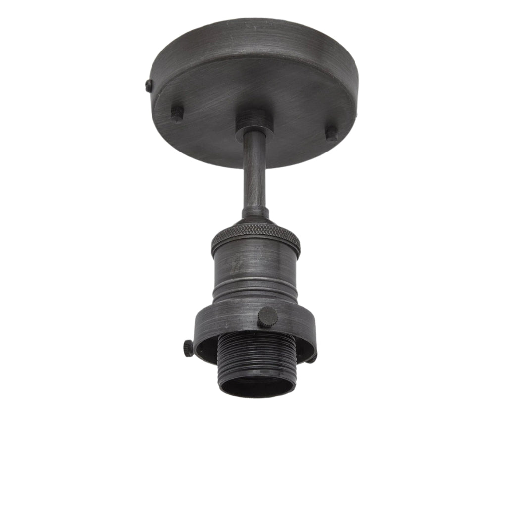 Brooklyn Glass Dome Flush Mount - 8 Inch - Clear