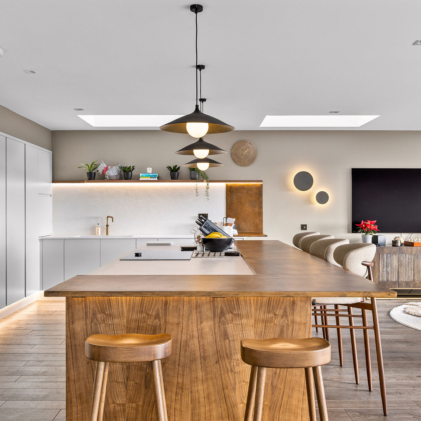Flume Pendant Light - 17 Inch