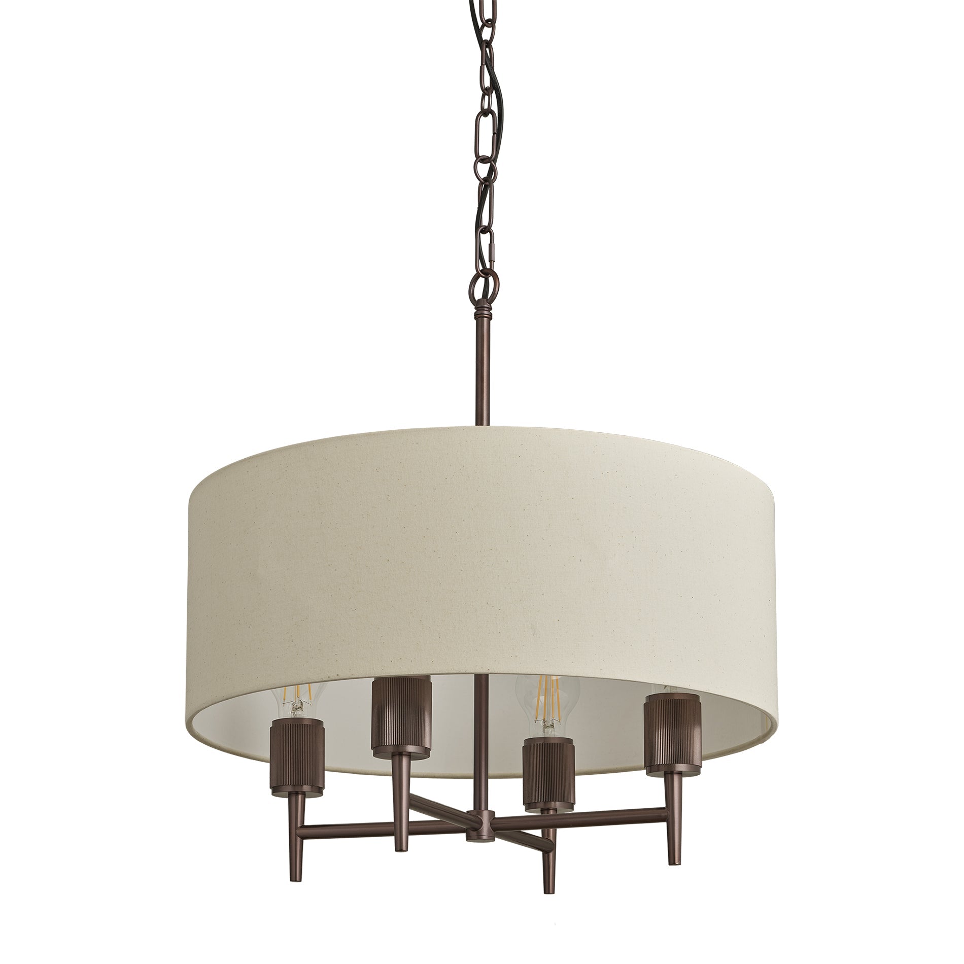 Henley Round Chandelier Light - 20 Inch