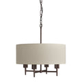 Henley Round Chandelier Light - 20 Inch