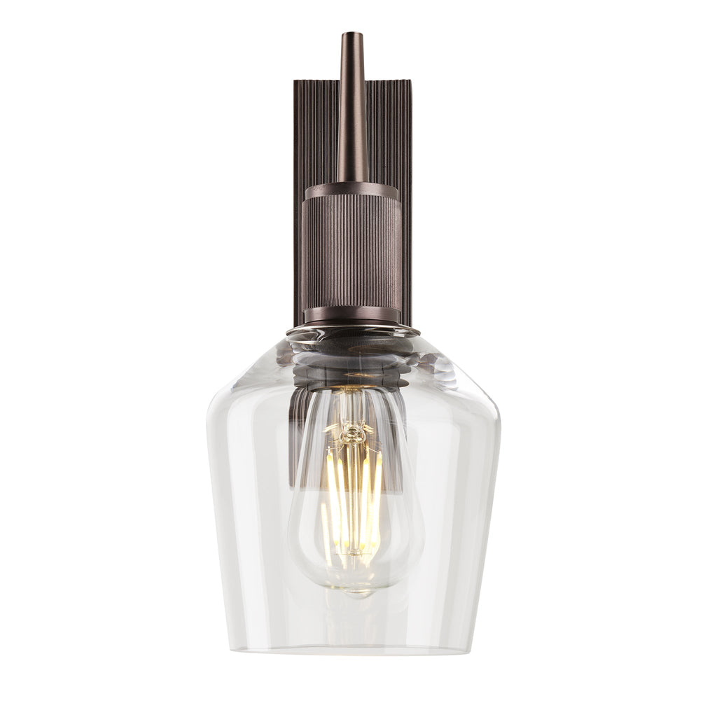 Henley Glass Schoolhouse Wall Light - 5.5 Inch