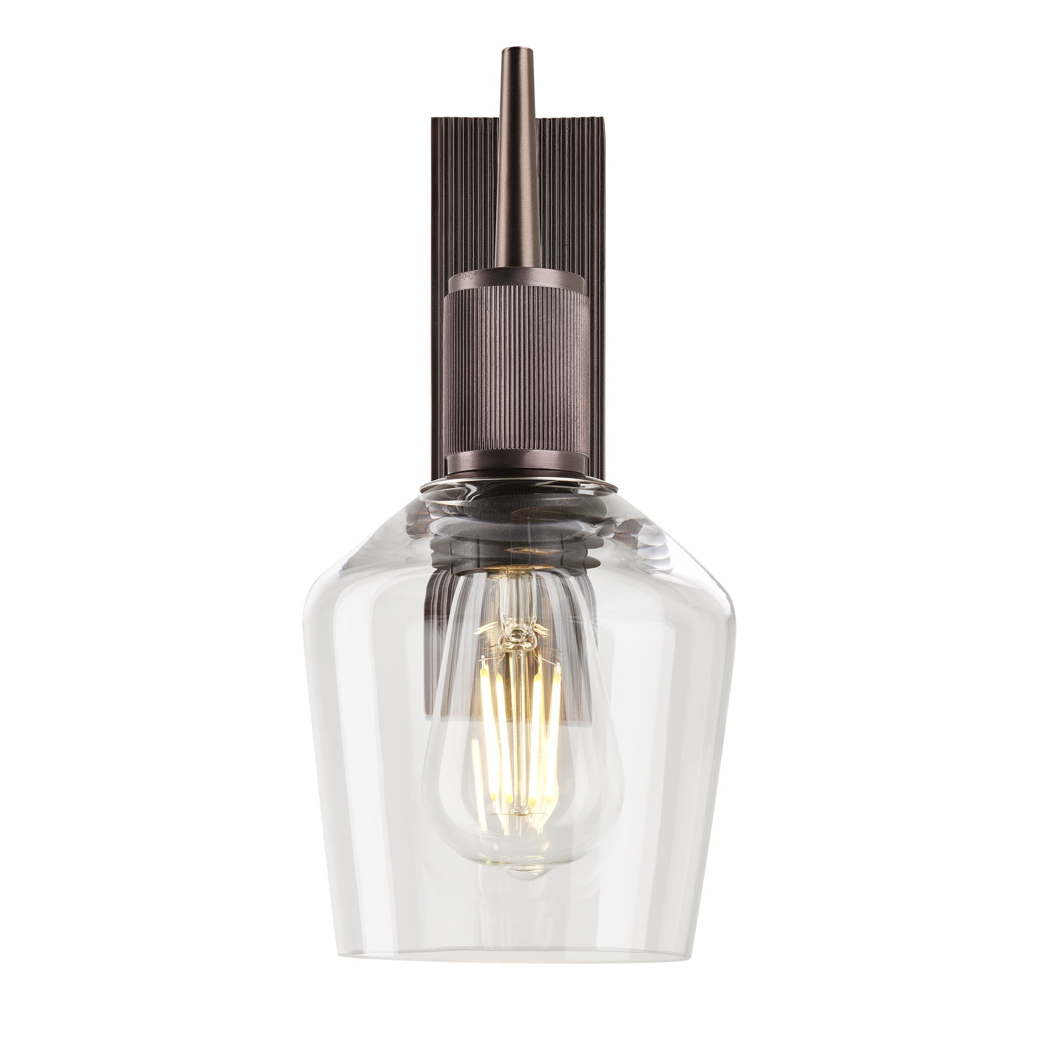 Henley Glass Schoolhouse Wall Light - 5.5 Inch