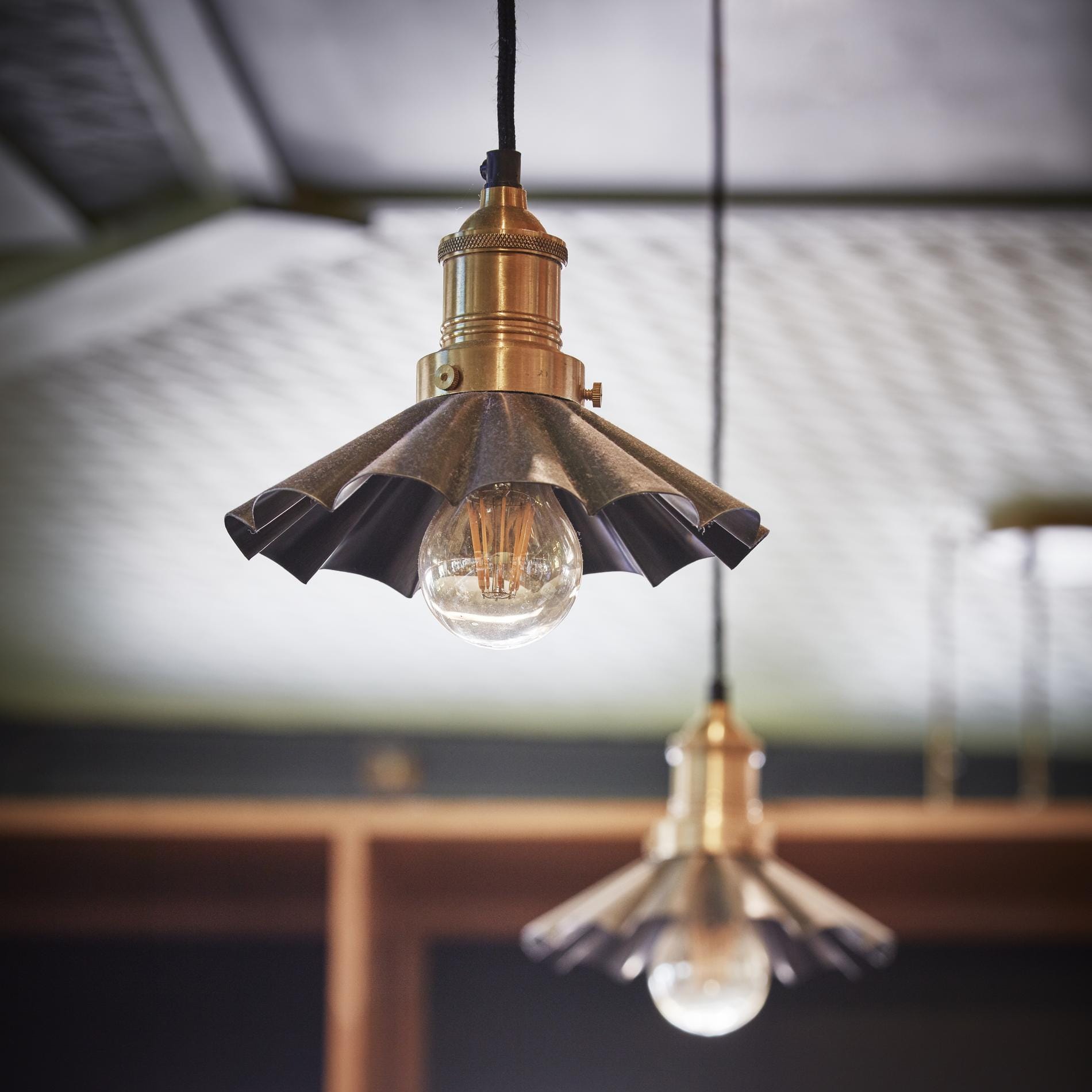 Brooklyn Umbrella Pendant - 8 Inch