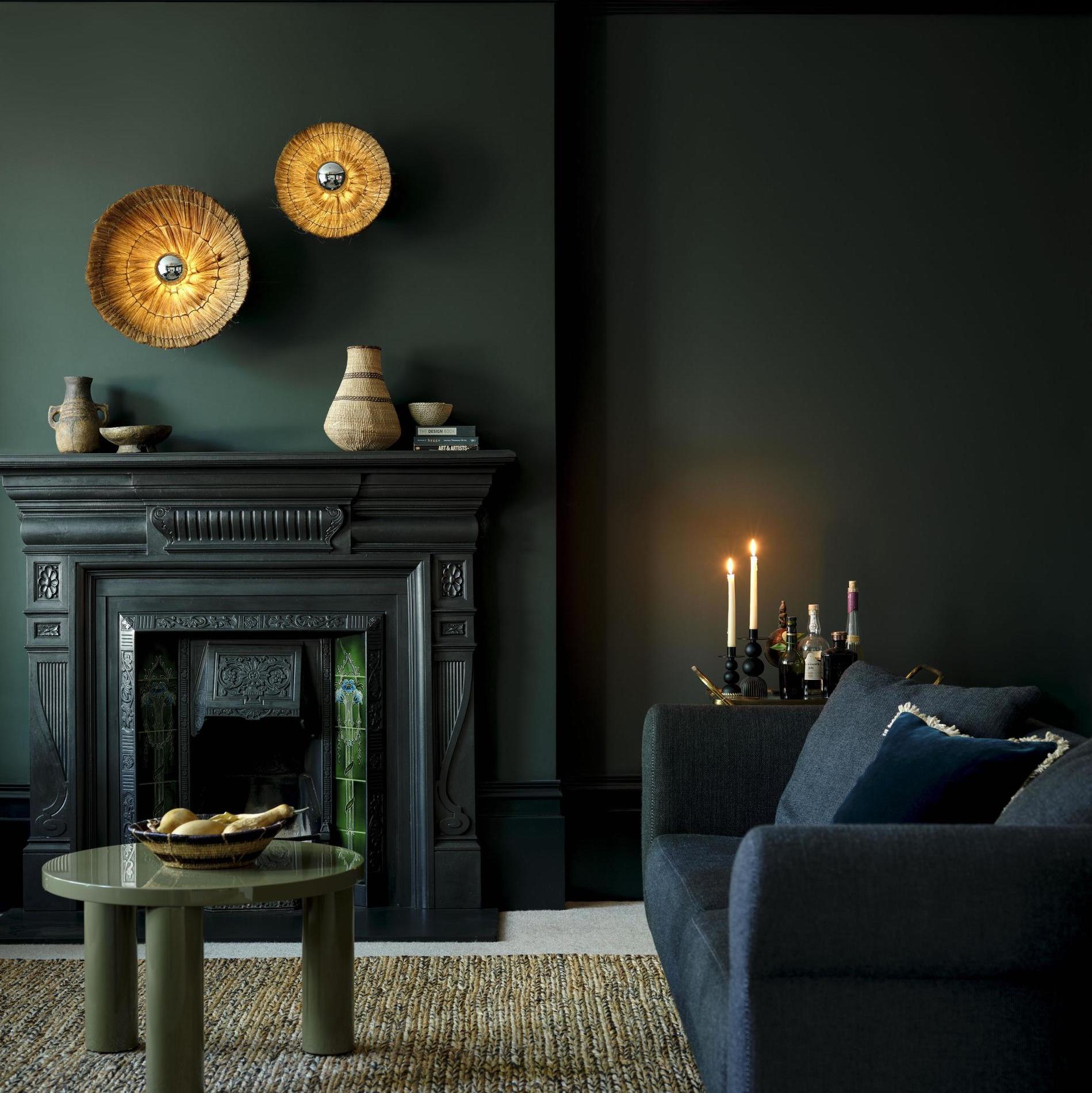 Moonj Natural Grass Round Wall Light - Brown