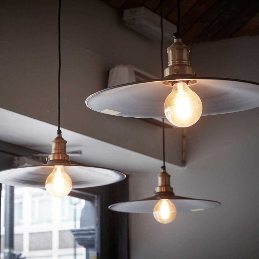 Brooklyn Flat Pendant Light - 15 Inch