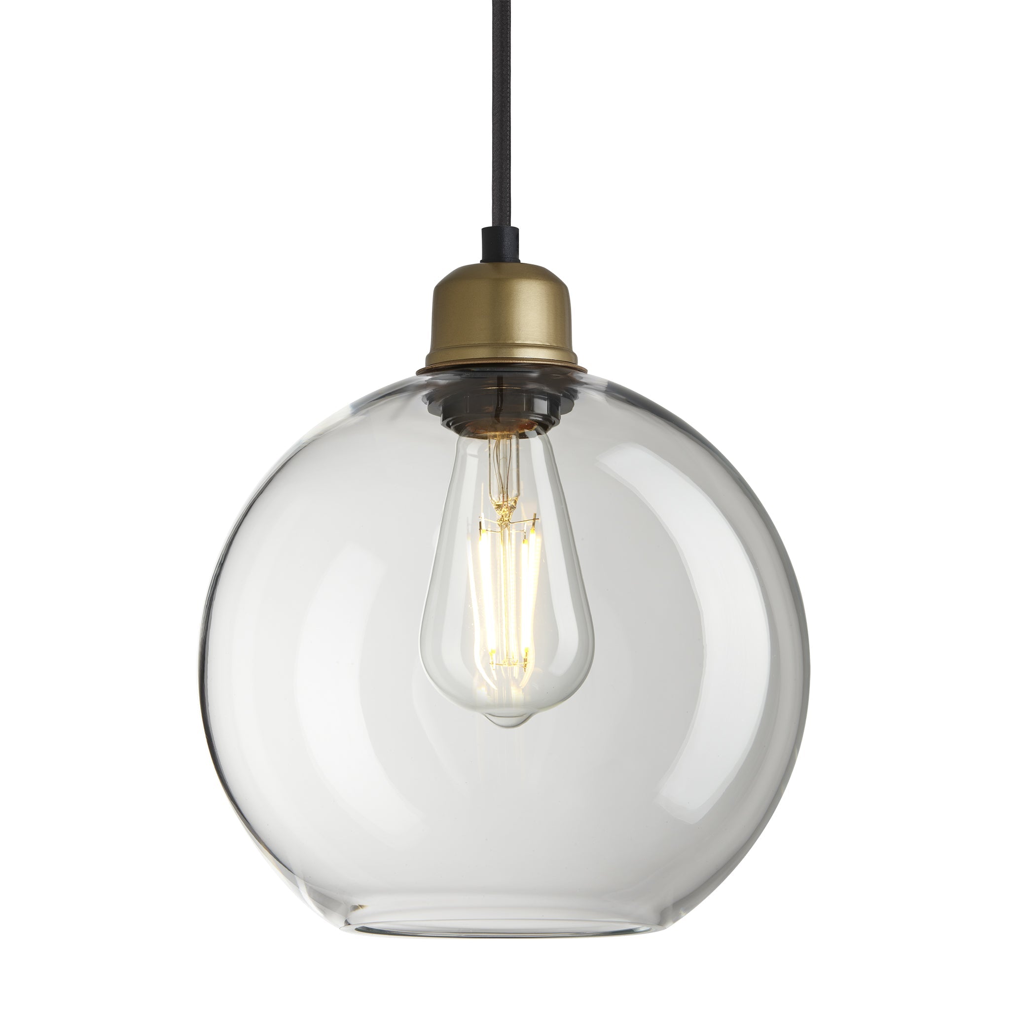 Orlando Glass Globe Pendant - 9 Inch