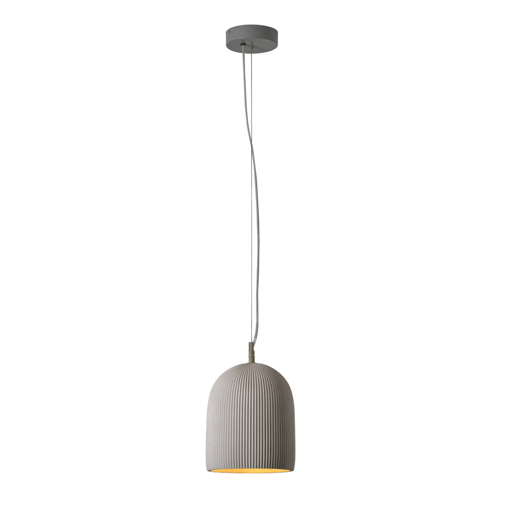 Ramsay Outdoor & Bathroom Cone Pendant Light - Ivory