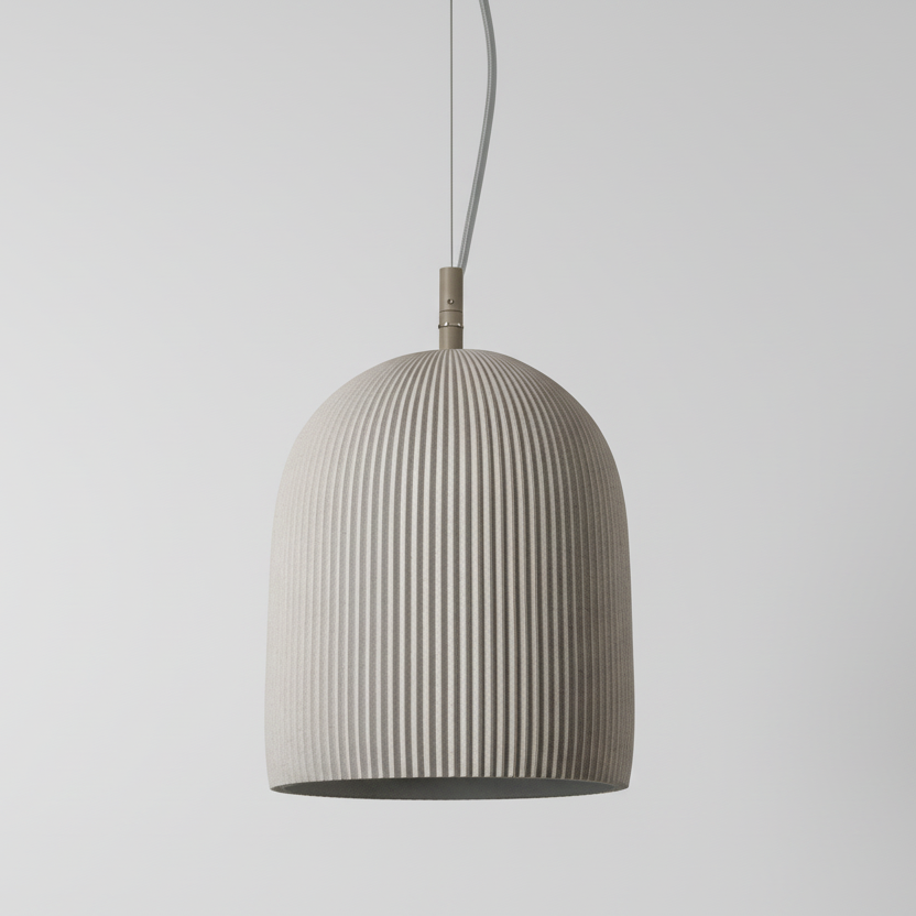 Ramsay Outdoor & Bathroom Cone Pendant Light - Ivory