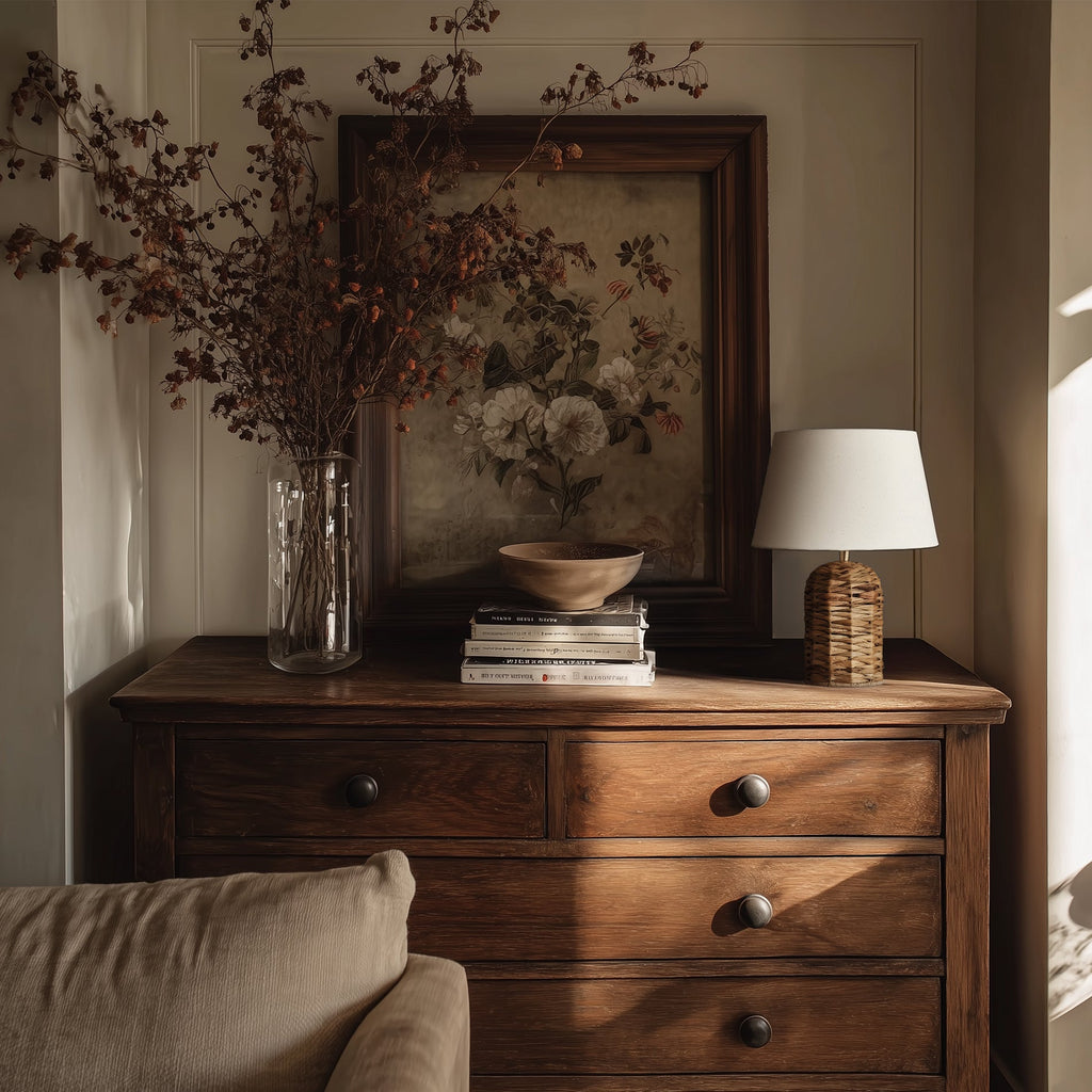Sea Grass Cone Table Lamp