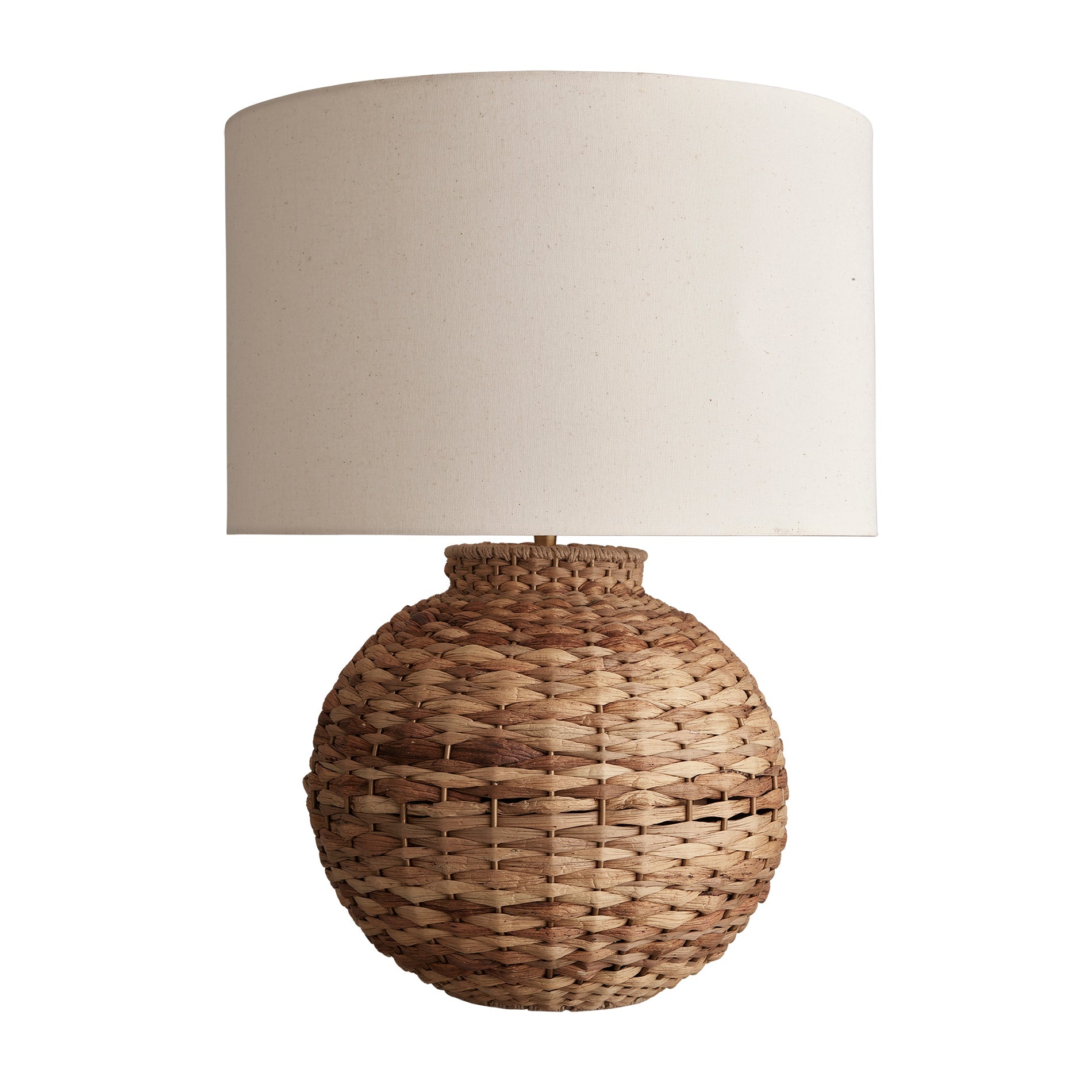 Sea Grass Round Table Lamp